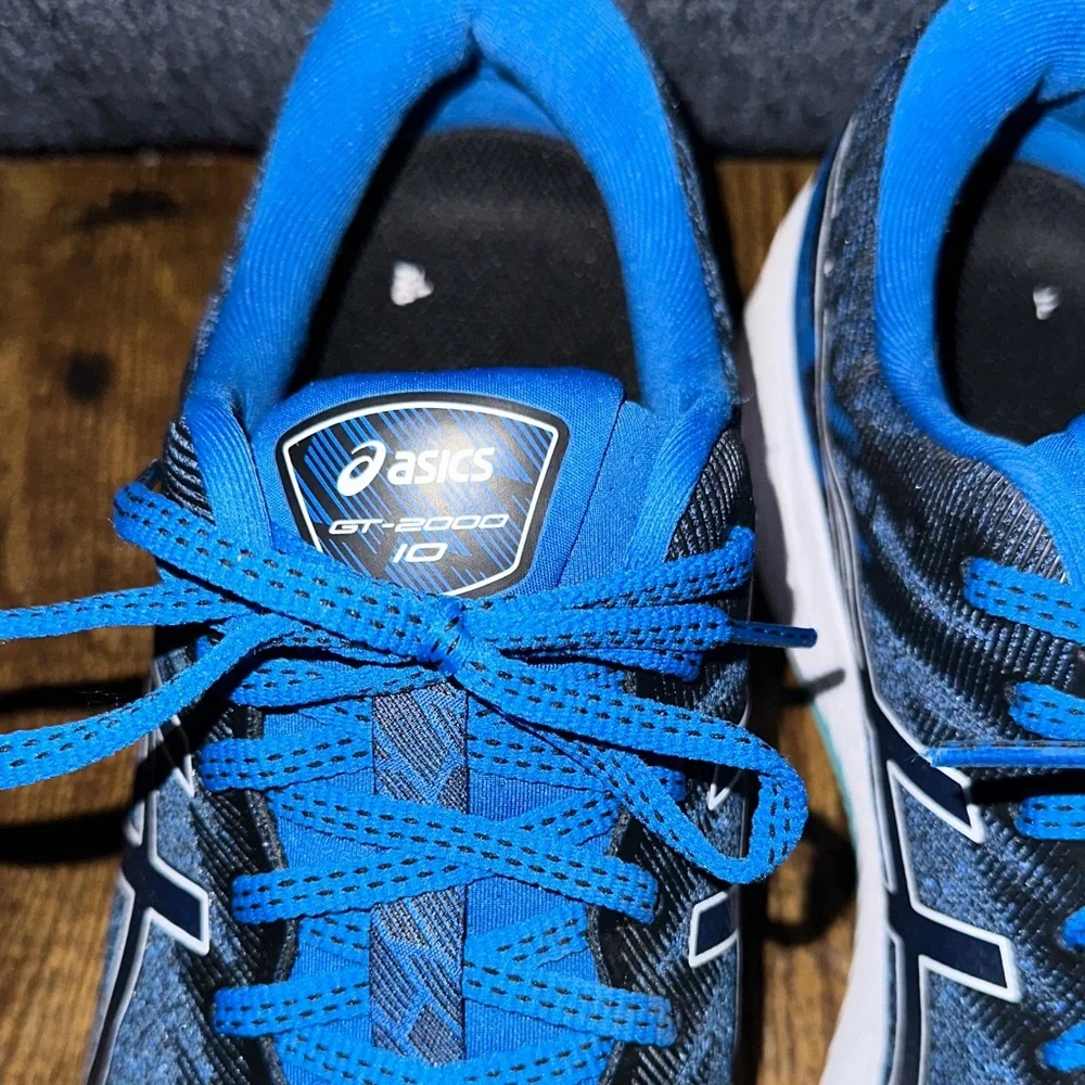 ASICS GT-2000 10 Running Shoes - Lake Drive Blue/White - Men 10.5